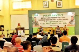 Pisah Sambut Kepala Balai Penerapan Standar Instrumen Pertanian (BPSIP) Sulawesi Tenggara