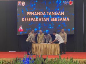 Pemda Se Sultra Dan Polri Teken MoU Tentang Penggunaan Assesment Center