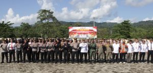 300 Lebih Personil Gabungan Siap Amankan Pilkades Serentak di Konawe Utara