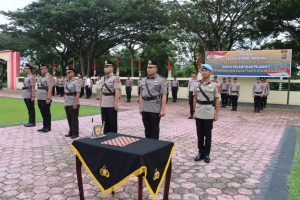 Kapolres Konawe Pimpin Sertijab Kasat Reskrim Dan Kapolsek Unaaha