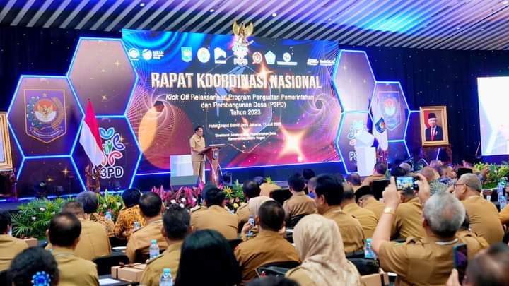 Sejumlah Kepala Daerah Asal Provinsi Sultra Hadiri Rakornas Kick Off Pelaksanaan P3PD