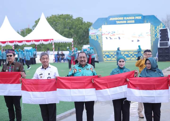 PKK Bombana Hadiri Jambore Temu Kader PKK Tingkat Provinsi Sulawesi Tenggara