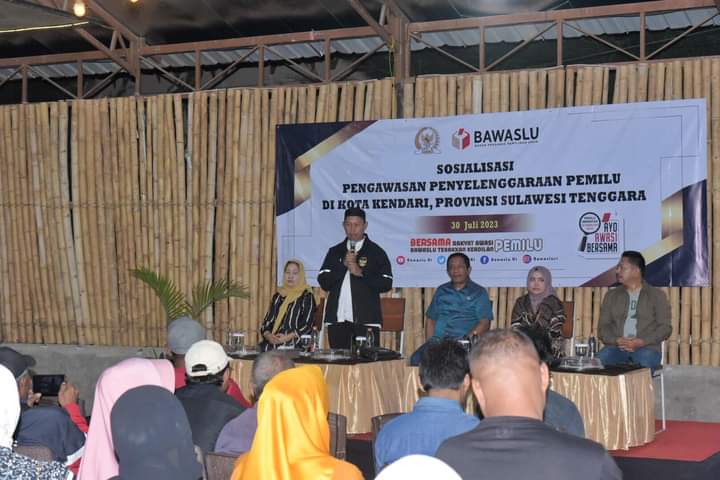 Bawaslu RI Gelar Sosialisasi Pengawasan Penyelenggaraan Pemilu di Kendari