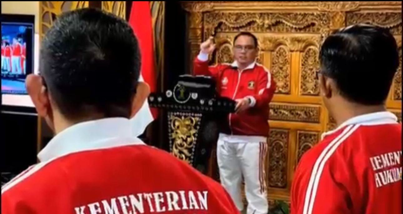 Kemenkumham Kirim Atlet di Pornas KORPRI ke-XVI