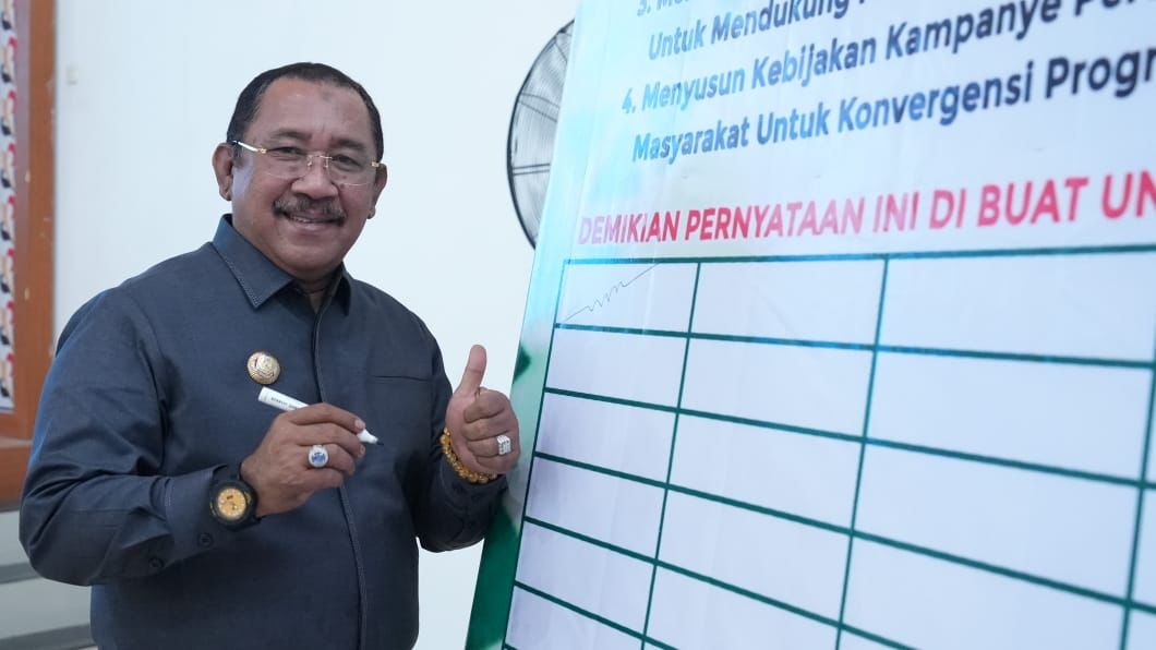 Pj Bupati Bombana Ingatkan Jangan Kendur Jalankan Komitnen Turunkan Stunting