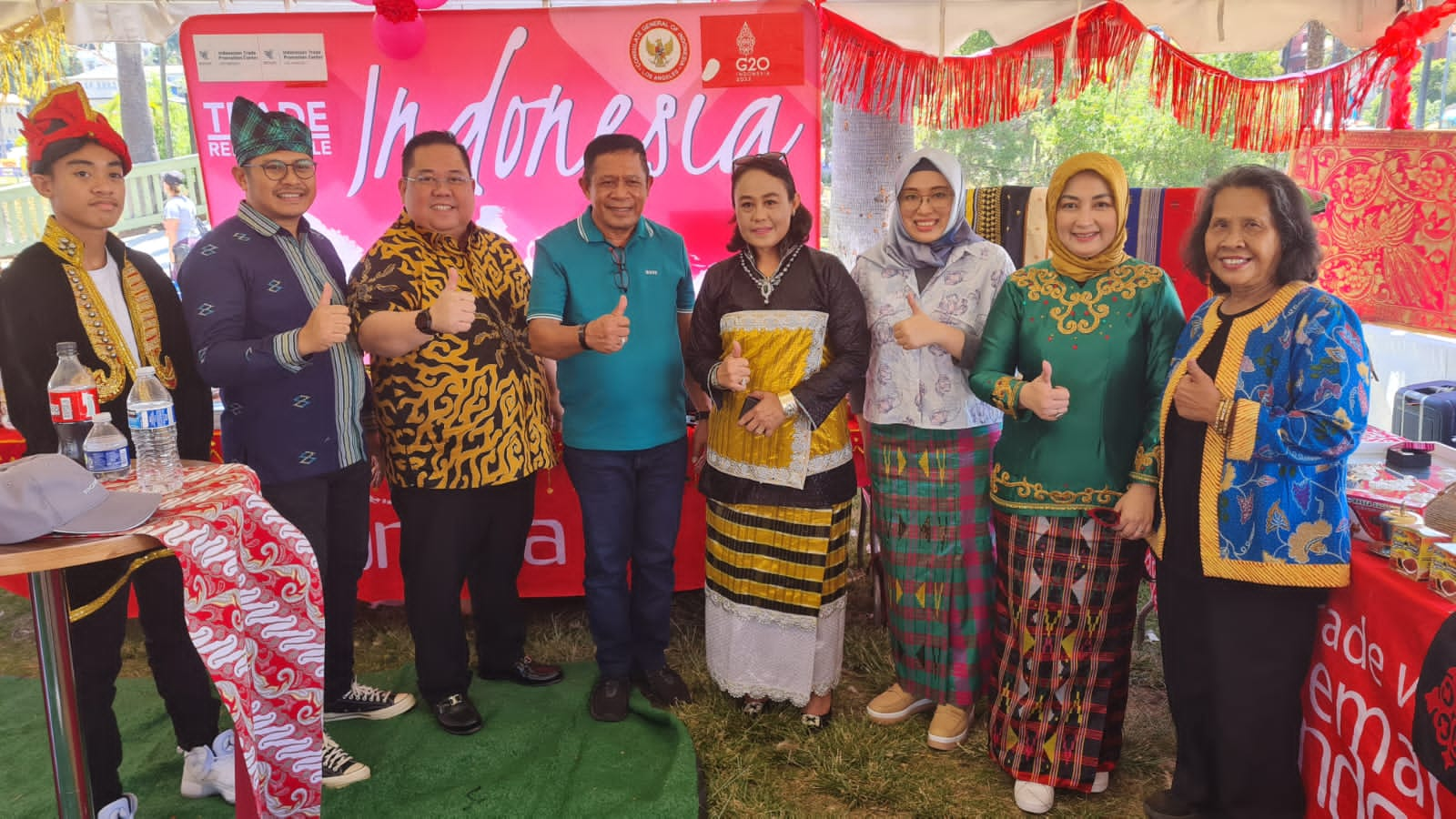 Kadin Promosi Budaya dan Investasi Sultra di Lotus Festival Amerika Serikat