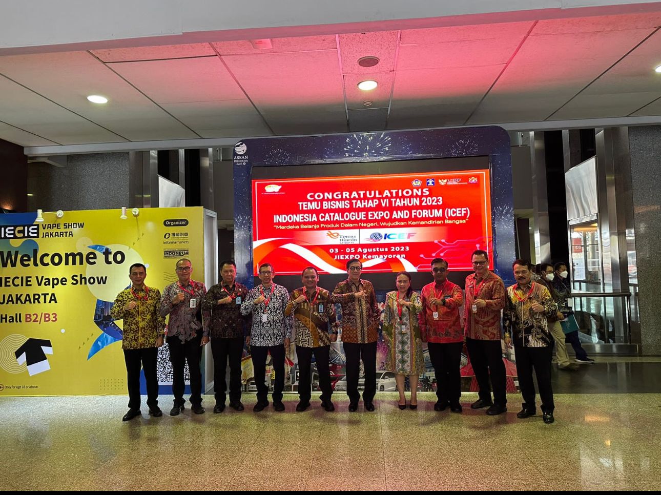 Temu Bisnis VI Digelar di Jakarta International Expo