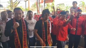 Adian Napitipulu Resmikan Posko Pemenangan Ganjar Pranowo di Sultra