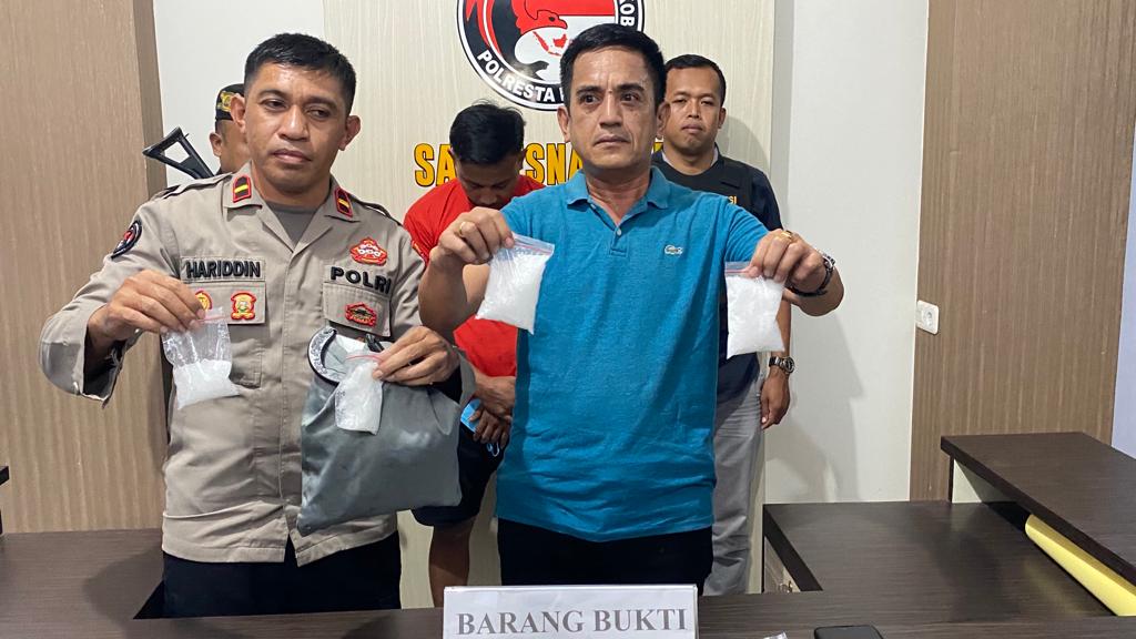 Residivis Narkoba Jaringan Lapas Dibekuk, Polisi Sita Setengah Kilo Lebih Sabu