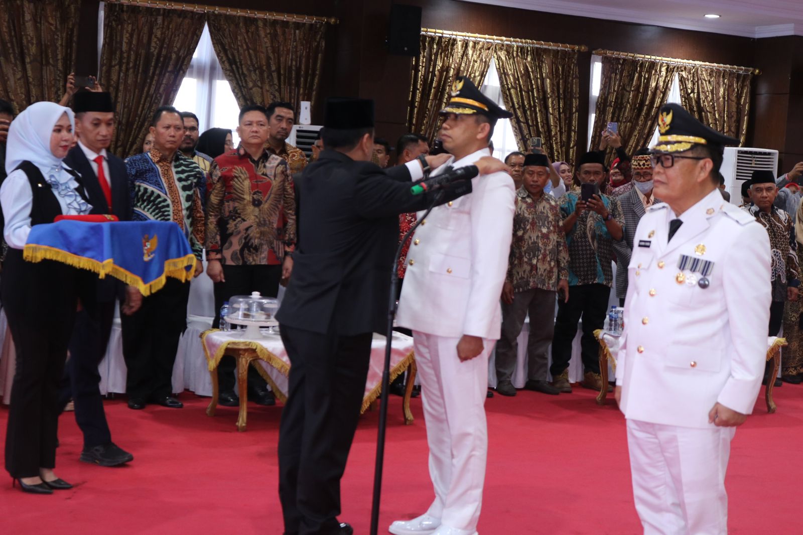 Andap Budhi Revianto Lantik Penjabat Bupati Konawe Dan Penjabat Walikota Baubau