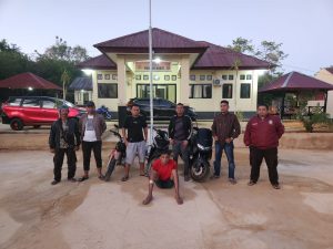 Polsek Poleang Barat Tangkap Residivis Pencuri Motor