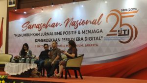 Buka Sarasehan Nasional 25 Tahun IJTI, Mahfud MD : Televisi Masih Menjadi Media yang Dipercaya, Jurnalis Harus Tetap Profesional