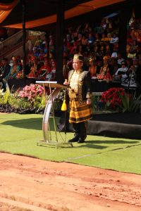 Pj Gubernur Sultra Pimpin Upacara di Hari Jadi Kota Baubau