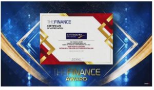 Bank Sultra Raih Penganugerahan Top 20 Financial Institution Award 2023