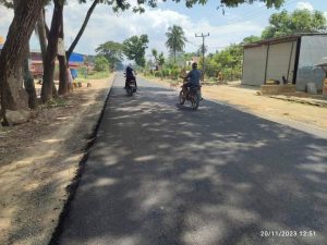 Jalan Beraspal Mulus Warga Atula-Welala Tak Lagi Mandi Debu