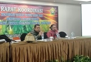 Dinas Tanaman Pangan dan Peternakan Sultra Gelar Rakor Realisasi dan Penyusunan Target Tanam 2024