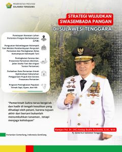 Langkah Strategis Pj Gubernur Sultra Mewujudkan Swasembada Pangan