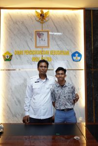 Kadis Dikbud Sultra Apresiasi Siswa SMAN 4 Kendari yang Wakili Indonesia di Olimpiade Karate Internasional di Portugal 2023