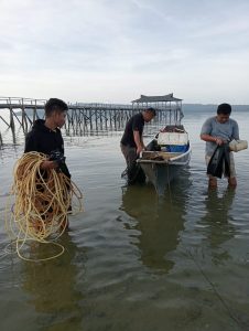 Saat Akan Ditangkap Tiga Terduga Pemilik Bahan Peledak di Pulau Cempedak Nekat Lawan Petugas