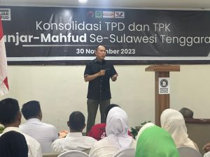 TPD Ganjar – Mahfud Di Sultra Gelar Rapat Konsolidasi Pemenangan