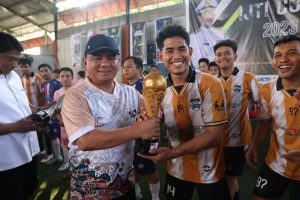 Pj Gubernur Tutup Turnamen Futsal IJTI Cup ke-3 Sulawesi Tenggara