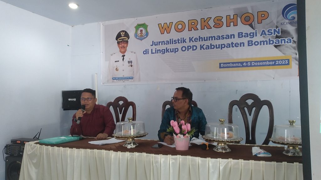 Dinas Kominfo Bombana Gelar Workshop Jurnalistik Kehumasan Bagi ASN di Lingkup OPD Kabupaten Bombana 4 IMG 20231204 WA0086