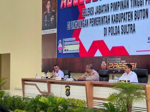 Polda Sultra Gelar Assessment untuk Seleksi Jabatan Tinggi Pratama di Lingkungan Pemkab Busel