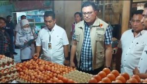 Satgas Pangan Mabes Polri Sidak Dua Pasar Tradisional di Kendari