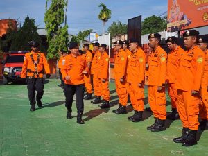 Kantor SAR Kendari Gelar Apel Siaga Khusus Natal 2023 dan Tahun Baru 2024