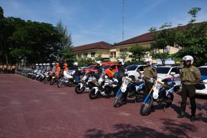 Wakapolda Sultra Pimpin Apel Gelar Pasukan Operasi Lilin Anoa 2023, Sampaikan Amanat Kapolri