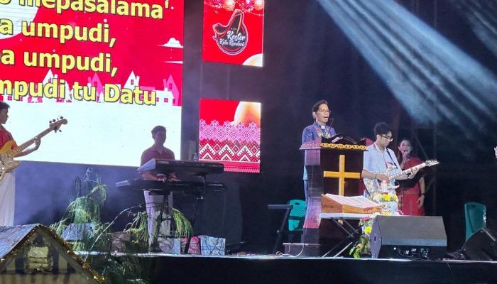 Perayaan Natal 2023 Kastor Kota Kendari