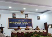 Kasus Penganiayaan Dominasi Tindak Pidana yang Ditangani Polresta Kendari Selama 2023