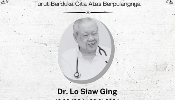 Mengenang Jejak Dokter Lo Siauw Ging, Sang Pahlawan Sosial di Dunia Kedokteran
