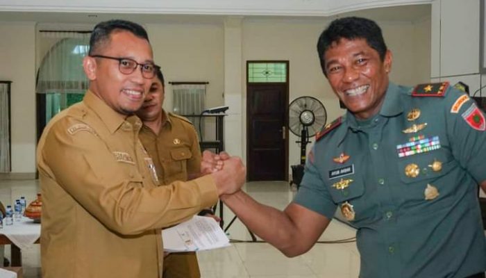 Empat Daerah Kepton Tanda Tangani NPHD Bersama Danrem 143 Halu Oleo