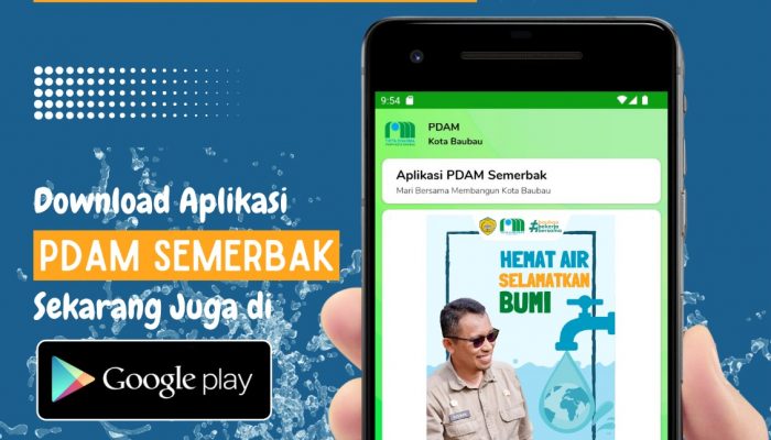 Warga Baubau Antusias Sambut Digitalisasi, Pembayaran Tagihan Air Minum Melonjak 1.000 Kali Lipat