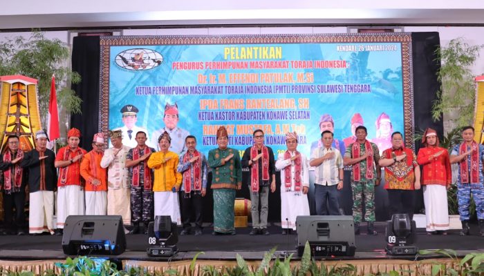 Pengurus PMTI Provinsi Sultra Masa Bakti 2023-2028 Dikukuhkan