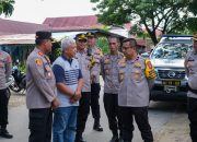 Memastikan Pemilu Berjalan Lancar dan Aman, Wakapolda Sultra Tinjau TPS di Tiga Kabupaten di Sultra