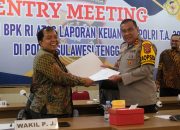 Entry Meeting BPK RI Periksa Laporan Keuangan Polda Sultra