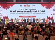 Puncak Peringatan HPN 2024, Pj Gubernur Sultra : Pers Menjadi Salah Satu Pilar Pembangunan Bangsa