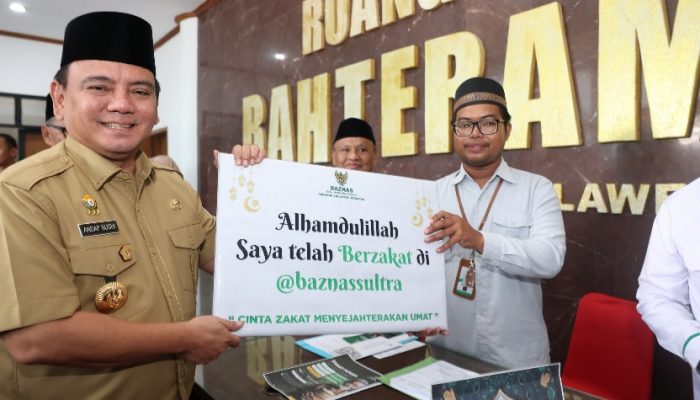 Pemprov Sultra Transformasi Sistem Kerja dan Digitalisasi Pembayaran Zakat