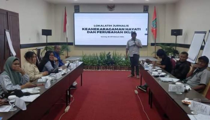 Greenpress Indonesia dan ANJ Group Gelar Lokalatih Biodiversitas dan Perubahan Iklim