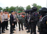 Personel TNI-Polri Siap Amankan Kedatangan Wakil Presiden RI di Sultra