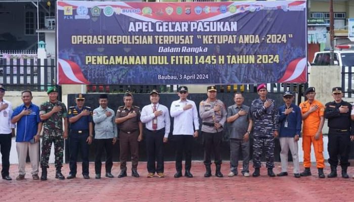 Pemkot Baubau Dukung Arahan Kapolri Untuk Operasi Ketupat Anoa 2024