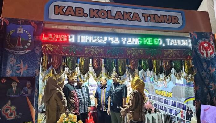 Meriahkan HUT Sultra ke-60, Pemda Koltim Tampilkan Berbagai Produk UMKM