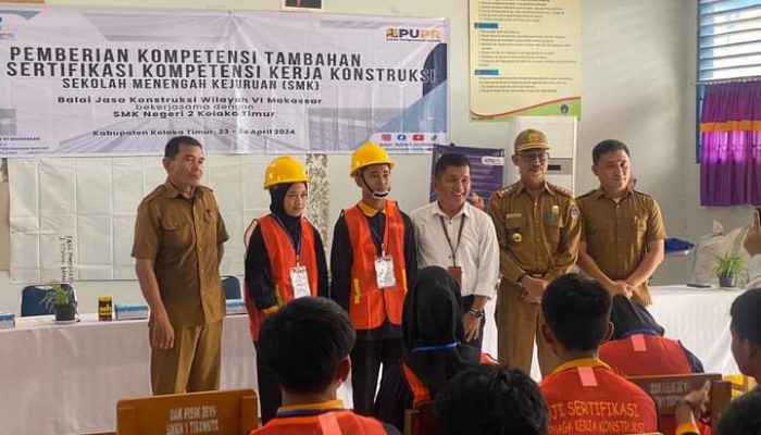 PUPR Gelar Komptensi Tambahan dan Uji Sertifikasi Pekerja Konstruksi