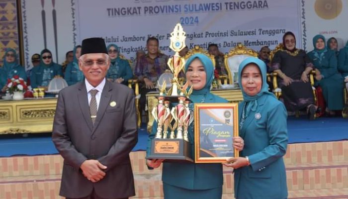 Kota Kendari Juara Umum Jambore Kader PKK Tingkat Provinsi Sulawesi Tenggara