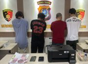 Empat Pria Pelaku Pengedar Upal Ditangkap Satreskrim Polresta Kendari