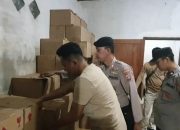 Polres Konsel Sita Ribuan Botol Miras Tanpa Izin Dalam Operasi Pekat Anoa 2024