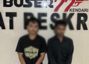 Dua Pemuda Spesialis Pencuri Dalam Masjid Ditangkap Buser 77 Satreskrim Polresta Kendari