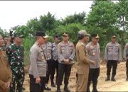 Kapolda Sultra Tinjau Lahan Pembangunan Mapolres Konawe Kepulauan